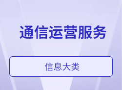 通信運(yùn)營(yíng)服務(wù)